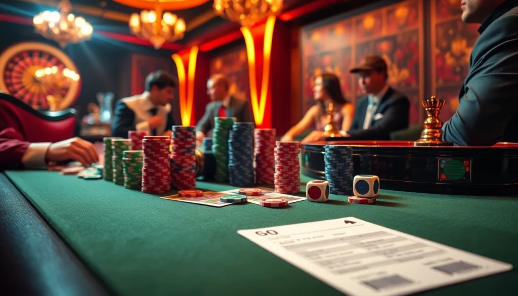 Experience thrilling poker action at https://bl555t.it.com/ with vibrant chips, cards, and an electric casino atmosphere.